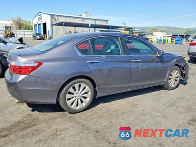 Trzecie zdjęcie samochodu z tyłu: 2014 HONDA ACCORD EXL VIN:1HGCR2F87EA070965 - miniatura