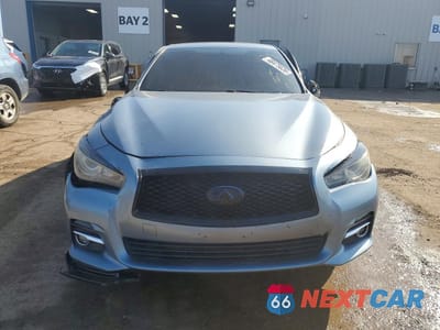 Piąte zdjęcie samochodu w środku: 2014 INFINITI Q50 PREMIUM VIN:JN1BV7AR5EM693960 - miniatura