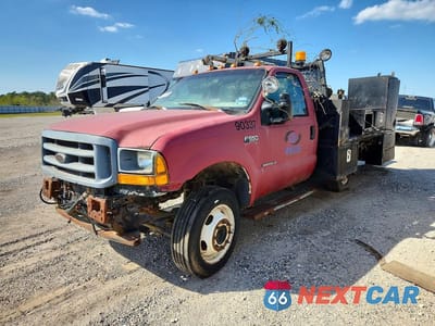 2001 FORD F550 SUPER DUTY UTILITY / SERVICE TRUCK 1FDAF56F71EB82176 - główne zdjęcie licytacji z USA - miniatura