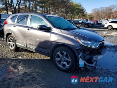 Czwarte zdjęcie samochodu z boku: 2019 HONDA CR-V EX VIN:5J6RW2H58KA004225 - miniatura