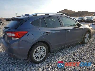 Trzecie zdjęcie samochodu z tyłu: 2017 SUBARU IMPREZA VIN:4S3GTAB60H3738856 - miniatura