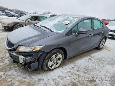 2014 HONDA CIVIC LX 2HGFB2F57EH531395 - główne zdjęcie licytacji z USA - miniatura