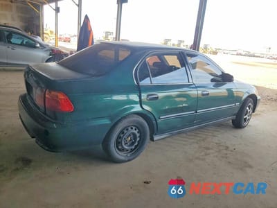 Trzecie zdjęcie samochodu z tyłu: 2000 HONDA CIVIC LX VIN:1HGEJ6677YL047435 - miniatura