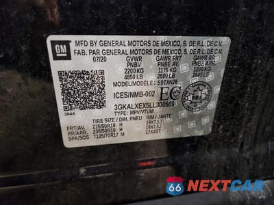 Zdjęcie 13 z 13 samochodu: 2020 GMC TERRAIN DENALI VIN:3GKALXEX5LL300509 - miniatura