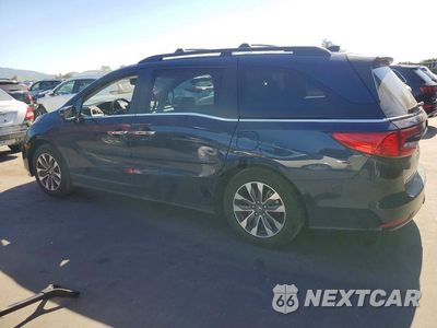 Drugie zdjęcie samochodu z przodu: 2023 HONDA ODYSSEY EXL VIN:5FNRL6H60PB015331 - miniatura