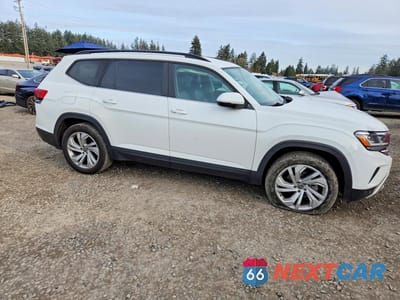 Czwarte zdjęcie samochodu z boku: 2021 VOLKSWAGEN ATLAS SE VIN:1V2HR2CA6MC571276 - miniatura