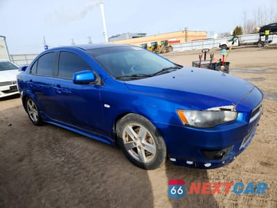 Czwarte zdjęcie samochodu z boku: 2009 MITSUBISHI LANCER ES VIN:JA3AU26U79U615101 - miniatura
