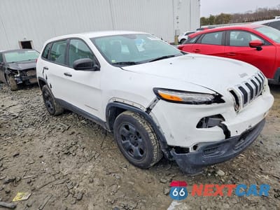 Czwarte zdjęcie samochodu z boku: 2014 JEEP CHEROKEE SPORT VIN:1C4PJLAB4EW104637 - miniatura