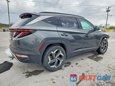 Trzecie zdjęcie samochodu z tyłu: 2022 HYUNDAI TUCSON HYBRID LIMITED VIN:KM8JECA19NU058960 - miniatura