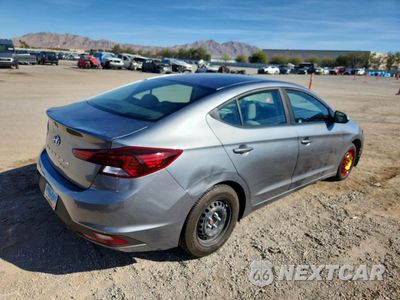 Trzecie zdjęcie samochodu z tyłu: 2019 HYUNDAI ELANTRA SE VIN:KMHD74LF6KU754435 - miniatura