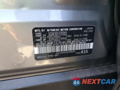 Zdjęcie 13 z 13 samochodu: 2022 MITSUBISHI OUTLANDER VIN:JA4J3VA87NZ088555 - miniatura