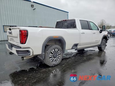 Trzecie zdjęcie samochodu z tyłu: 2024 GMC SIERRA K3500 DENALI ULTIMATE VIN:1GT49YEY7RF362129 - miniatura