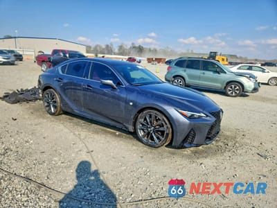 Czwarte zdjęcie samochodu z boku: 2021 LEXUS IS 350 F SPORT VIN:JTHGZ1B24M5044762 - miniatura