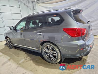 Drugie zdjęcie samochodu z przodu: 2019 NISSAN PATHFINDER PLATINUM VIN:5N1DR2MM5KC632733 - miniatura