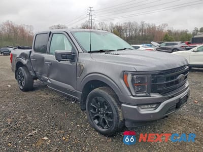 Czwarte zdjęcie samochodu z boku: 2023 FORD F150 SUPERCREW VIN:1FTFW1ED5PFB87981 - miniatura