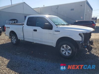 Czwarte zdjęcie samochodu z boku: 2018 FORD F150 SUPER CAB VIN:1FTFX1EG1JFB36735 - miniatura