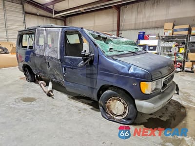 Czwarte zdjęcie samochodu z boku: 2000 FORD ECONOLINE E150 WAGON VIN:1FMRE11W4YHA39734 - miniatura
