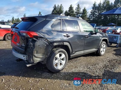 Trzecie zdjęcie samochodu z tyłu: 2019 TOYOTA RAV4 HYBRID LE VIN:JTMMWRFV3KJ004726 - miniatura