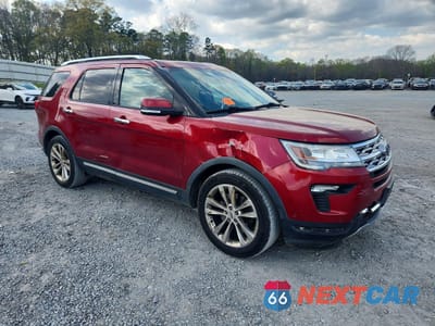 Czwarte zdjęcie samochodu z boku: 2018 FORD EXPLORER LIMITED VIN:1FM5K7F89JGC02863 - miniatura