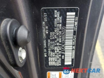 Zdjęcie 13 z 13 samochodu: 2017 SUBARU BRZ 2.0 LIMITED VIN:JF1ZCAC10H8605020 - miniatura