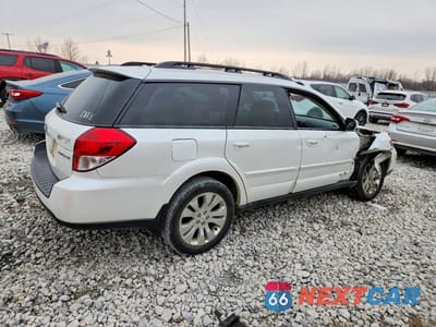 Trzecie zdjęcie samochodu z tyłu: 2009 SUBARU OUTBACK 2.5I LIMITED VIN:4S4BP66C697332694 - miniatura