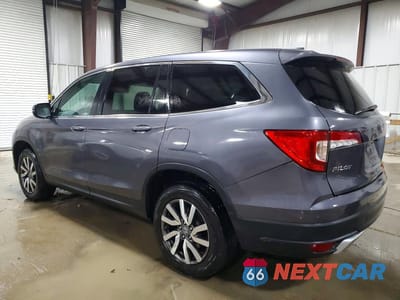 Drugie zdjęcie samochodu z przodu: 2021 HONDA PILOT EXL VIN:5FNYF6H57MB090761 - miniatura