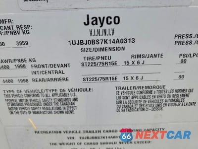 Zdjęcie 10 z 10 samochodu: 2019 JAYCO WHITE HAWK CAMPER VIN:1UJBJ0BS7K14A0313 - miniatura