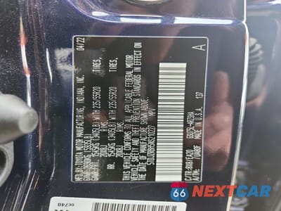 Zdjęcie 13 z 13 samochodu: 2022 TOYOTA HIGHLANDER VIN:5TDJZRBH5NS210227 - miniatura
