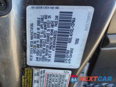 Zdjęcie 12 z 12 samochodu: 2004 TOYOTA CAMRY LE VIN:4T1BE32K64U806252 - miniatura