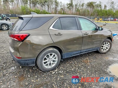 Trzecie zdjęcie samochodu z tyłu: 2024 CHEVROLET EQUINOX LT VIN:3GNAXKEG2RL109178 - miniatura