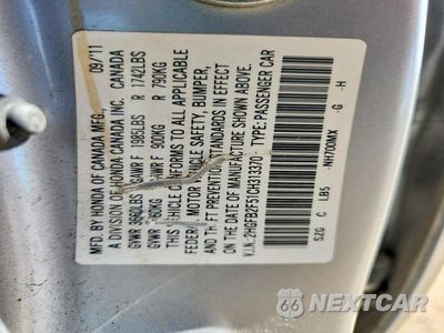 Zdjęcie 12 z 13 samochodu: 2012 HONDA CIVIC LX VIN:2HGFB2F51CH313370 - miniatura