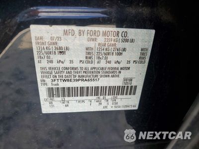 Zdjęcie 12 z 12 samochodu: 2023 FORD MAVERICK XL VIN:3FTTW8E39PRA65517 - miniatura