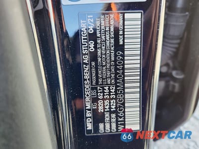 Zdjęcie 12 z 12 samochodu: 2021 MERCEDES-BENZ S 580 4MATIC VIN:W1K6G7GB5MA044099 - miniatura