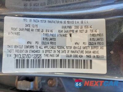 Zdjęcie 13 z 13 samochodu: 2016 SCION IA BASE VIN:3MYDLBZV6GY122625 - miniatura