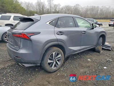 Trzecie zdjęcie samochodu z tyłu: 2020 LEXUS NX 300 BASE VIN:JTJGARDZ9L2221708 - miniatura