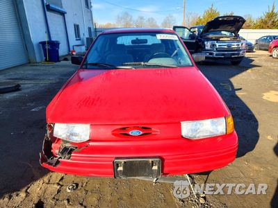 Piąte zdjęcie samochodu w środku: 1993 FORD ESCORT LX VIN:1FAPP11J8PW293683 - miniatura