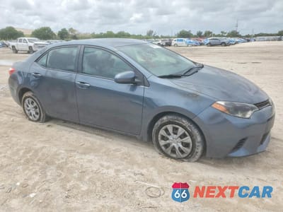 Czwarte zdjęcie samochodu z boku: 2015 TOYOTA COROLLA L VIN:2T1BURHE0FC366458 - miniatura