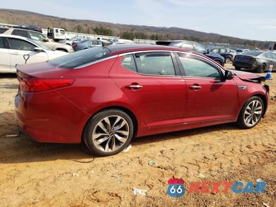 Trzecie zdjęcie samochodu z tyłu: 2014 KIA OPTIMA SX TURBO VIN:5XXGR4A65EG282737 - miniatura