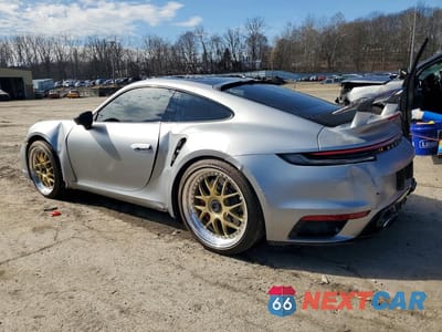 Drugie zdjęcie samochodu z przodu: 2021 PORSCHE 911 TURBO VIN:WP0AD2A94MS258176 - miniatura