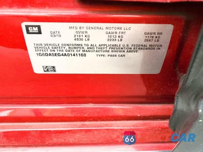 Zdjęcie 12 z 12 samochodu: 2010 CADILLAC CTS VIN:1G6DA5EG4A0141160 - miniatura