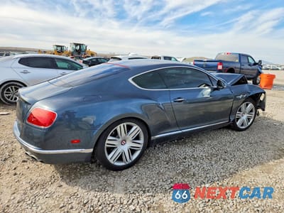 Trzecie zdjęcie samochodu z tyłu: 2016 BENTLEY CONTINENTAL GT V8 VIN:SCBFT7ZA2GC057818 - miniatura