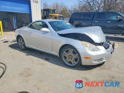 Czwarte zdjęcie samochodu z boku: 2007 LEXUS SC 430 BASE VIN:JTHFN45Y779010952 - miniatura