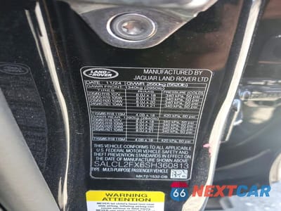 Zdjęcie 13 z 13 samochodu: 2025 LAND ROVER DISCOVERY SPORT DYNAMIC SE VIN:SALCL2FX6SH360813 - miniatura