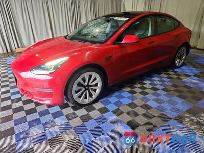 2022 TESLA MODEL 3 5YJ3E1EA8NF369803 - główne zdjęcie licytacji z USA - miniatura