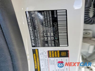 Zdjęcie 12 z 12 samochodu: 2016 MERCEDES-BENZ C 300 4MATIC VIN:55SWF4KB6GU103643 - miniatura