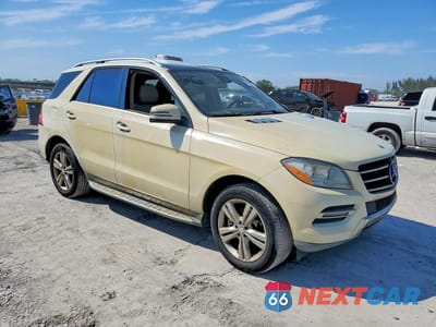 Czwarte zdjęcie samochodu z boku: 2013 MERCEDES-BENZ ML 350 4MATIC VIN:4JGDA5HB9DA196114 - miniatura