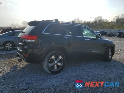 Trzecie zdjęcie samochodu z tyłu: 2016 JEEP GRAND CHEROKEE OVERLAND VIN:1C4RJFCG2GC492166 - miniatura