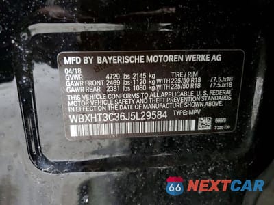 Zdjęcie 14 z 14 samochodu: 2018 BMW X1 XDRIVE28I VIN:WBXHT3C36J5L29584 - miniatura