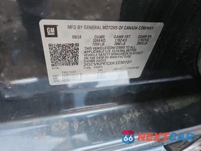 Zdjęcie 12 z 12 samochodu: 2019 CHEVROLET SILVERADO LD K1500 LT VIN:2GCVKPEC1K1130727 - miniatura