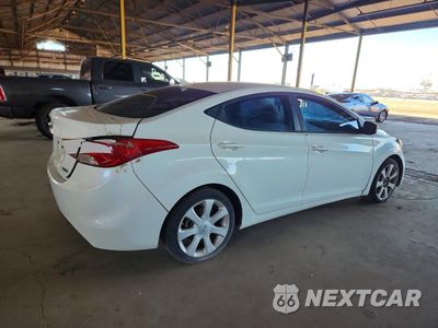 Trzecie zdjęcie samochodu z tyłu: 2012 HYUNDAI ELANTRA LIMITED VIN:5NPDH4AE9CH088467 - miniatura